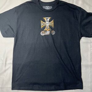 West Coast Choppers Black Short-Sleeve Graphic Tee